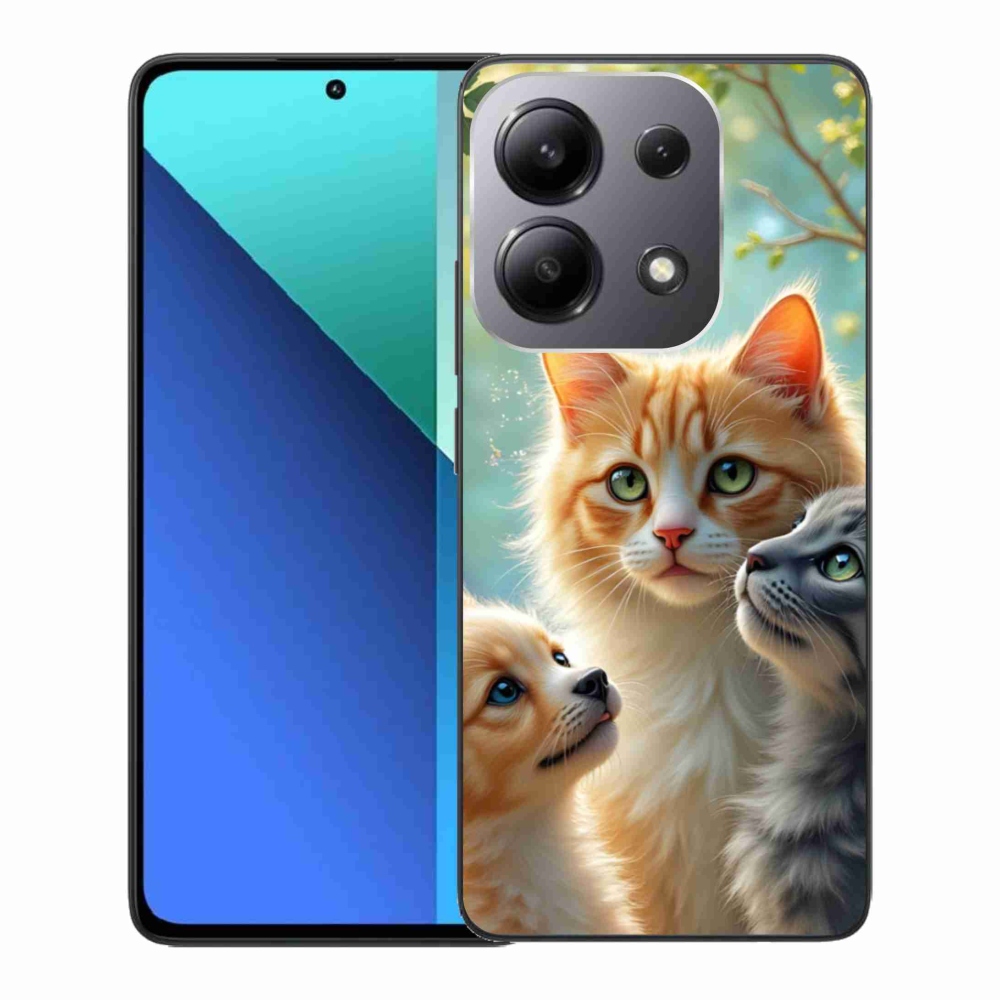 Gél borítás mmCase a Xiaomi Redmi Note 13-hoz - állati barátság 2
