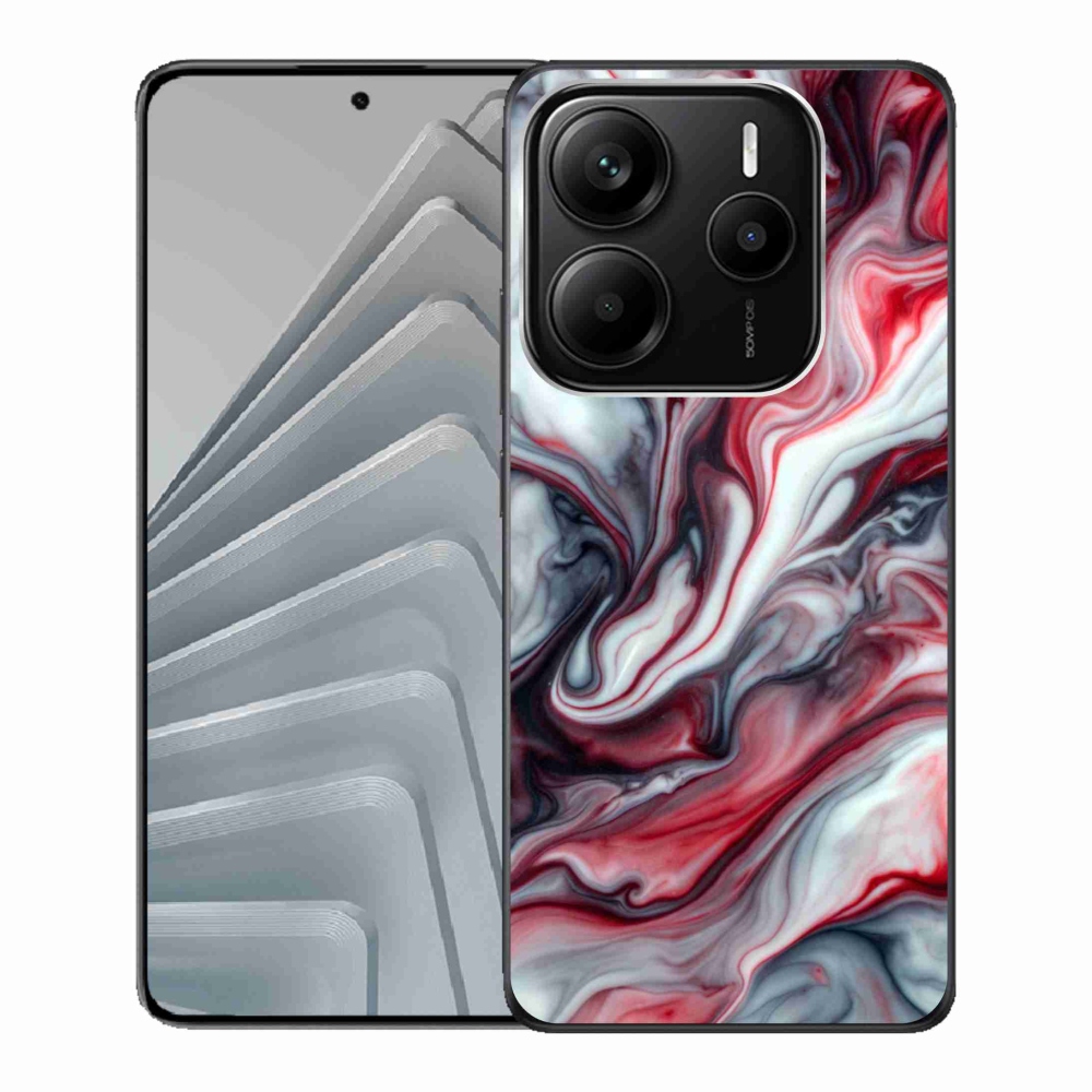 Gél borítás mmCase a Xiaomi Redmi Note 14 5G számára - absztrakt motívum 37