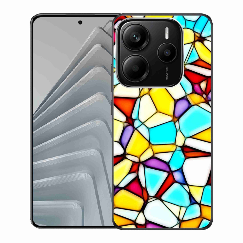 Gél borítás mmCase a Xiaomi Redmi Note 14 5G számára - absztrakt motívum 40