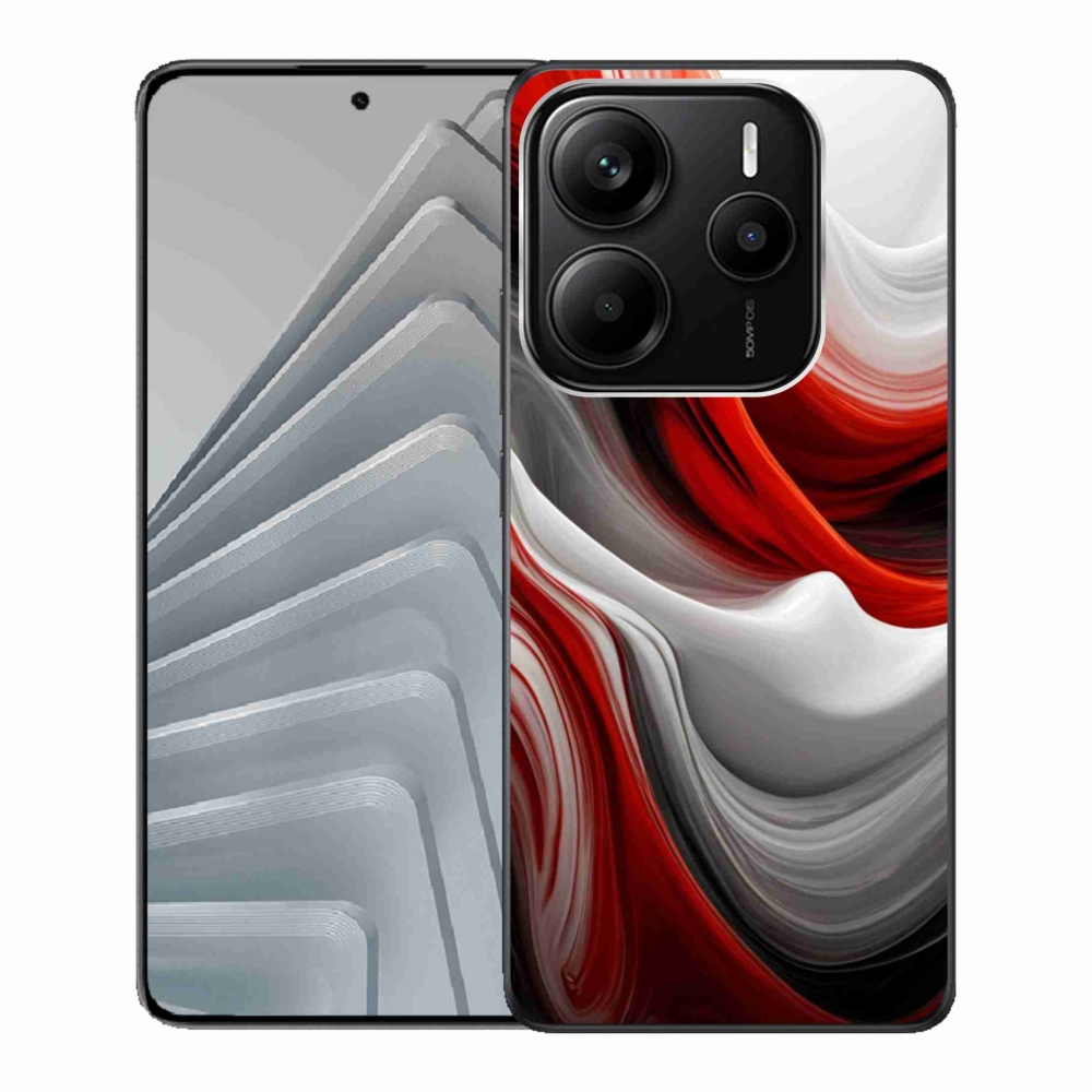 Gél borítás mmCase a Xiaomi Redmi Note 14 5G számára - absztrakt motívum 47
