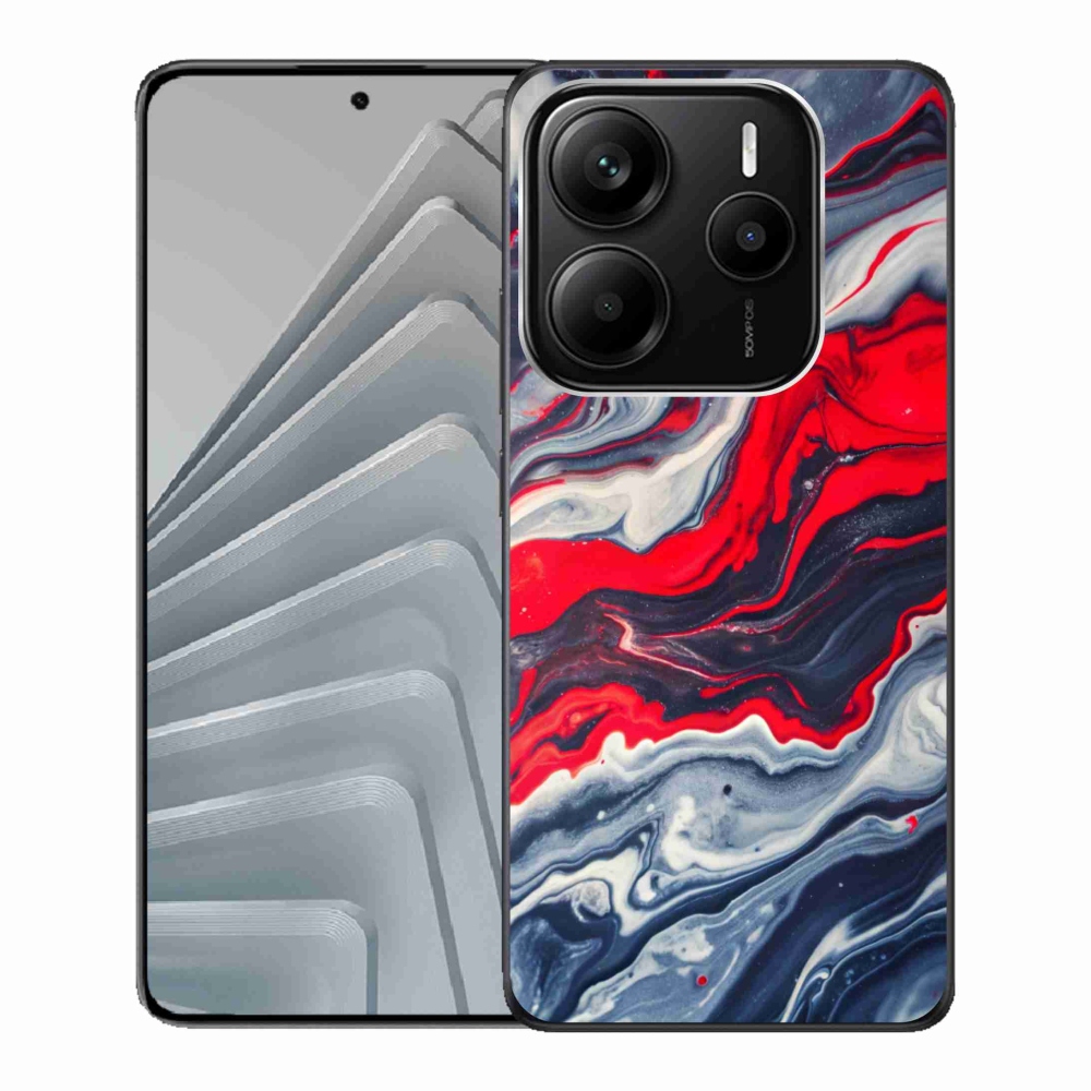 Gél borítás mmCase a Xiaomi Redmi Note 14 5G számára - absztrakt motívum 59