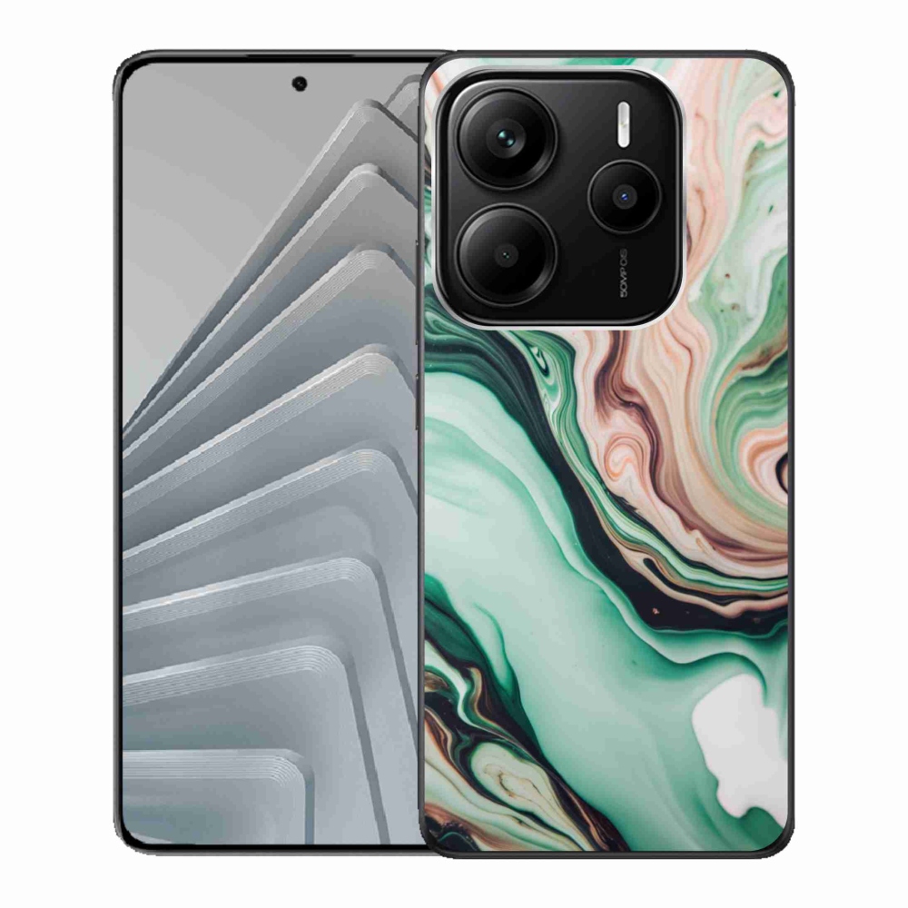 Gél borítás mmCase a Xiaomi Redmi Note 14 5G számára - absztrakt motívum 62