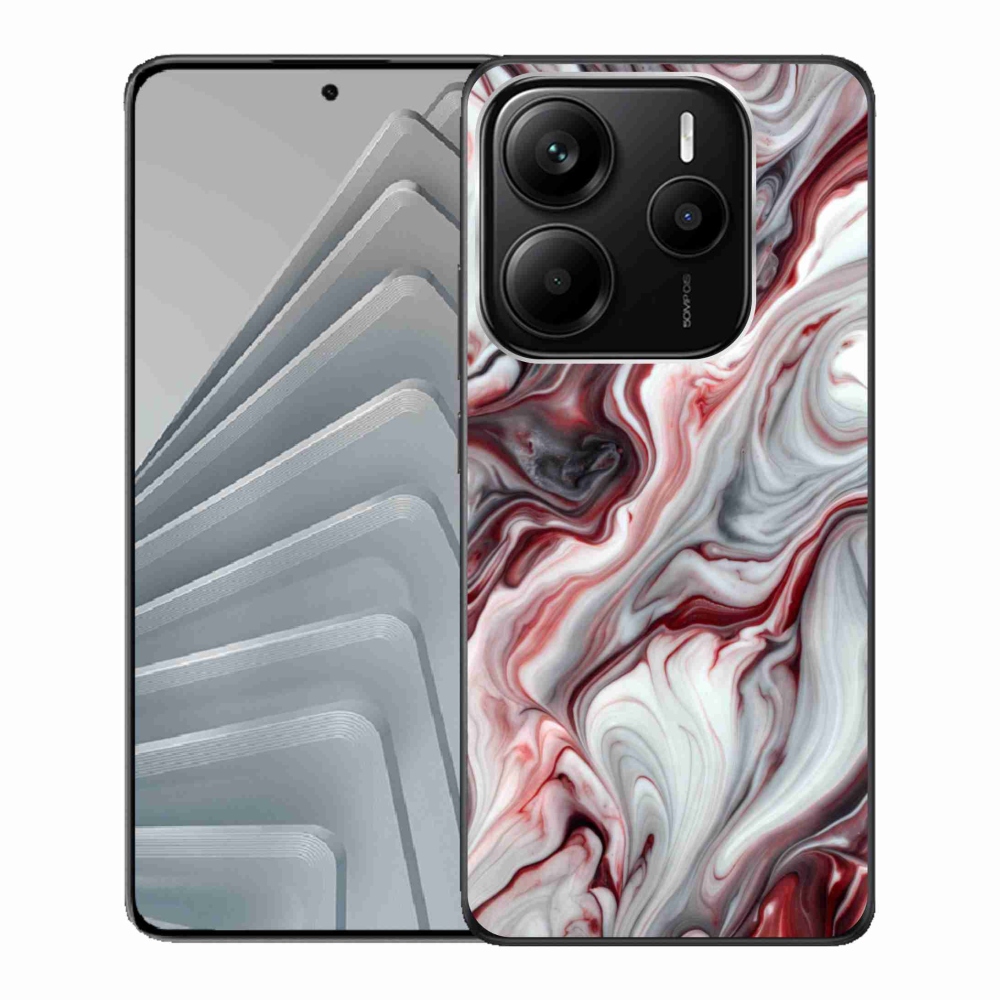 Gél borítás mmCase a Xiaomi Redmi Note 14 5G számára - absztrakt motívum 64