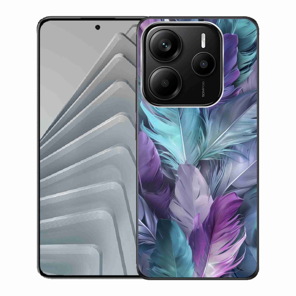 Gél borítás mmCase a Xiaomi Redmi Note 14 5G-hez - színes toll 2