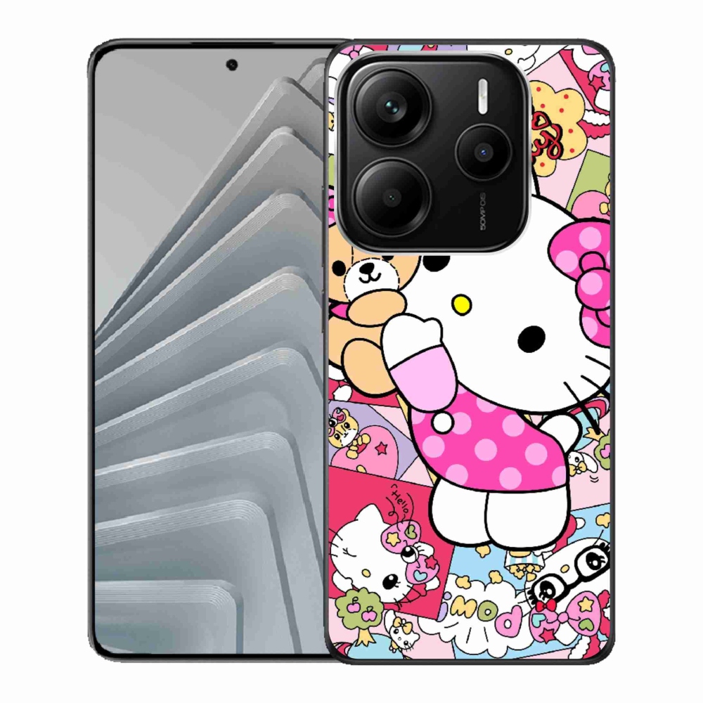 Gél borítás mmCase a Xiaomi Redmi Note 14 5G számára - aranyos cica
