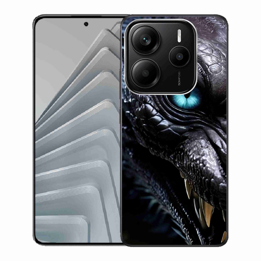 Gél borítás mmCase a Xiaomi Redmi Note 14 5G számára - sárkány nézet