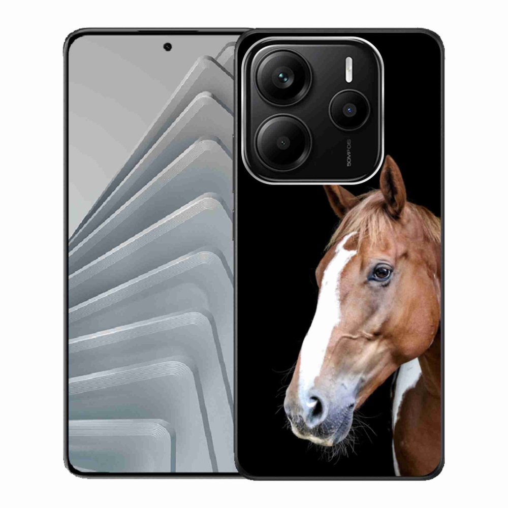 Gél borító mmCase a Xiaomi Redmi Note 14 5G - barna ló 3