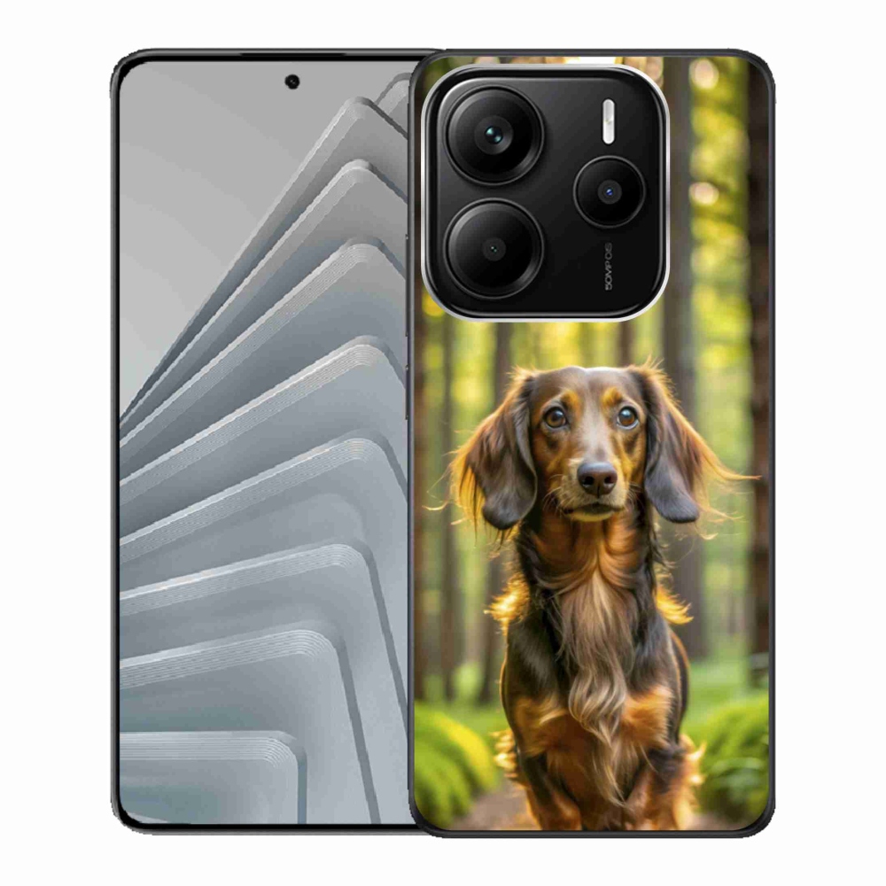 Gél borítás mmCase a Xiaomi Redmi Note 14 5G-hez - tacskó 4