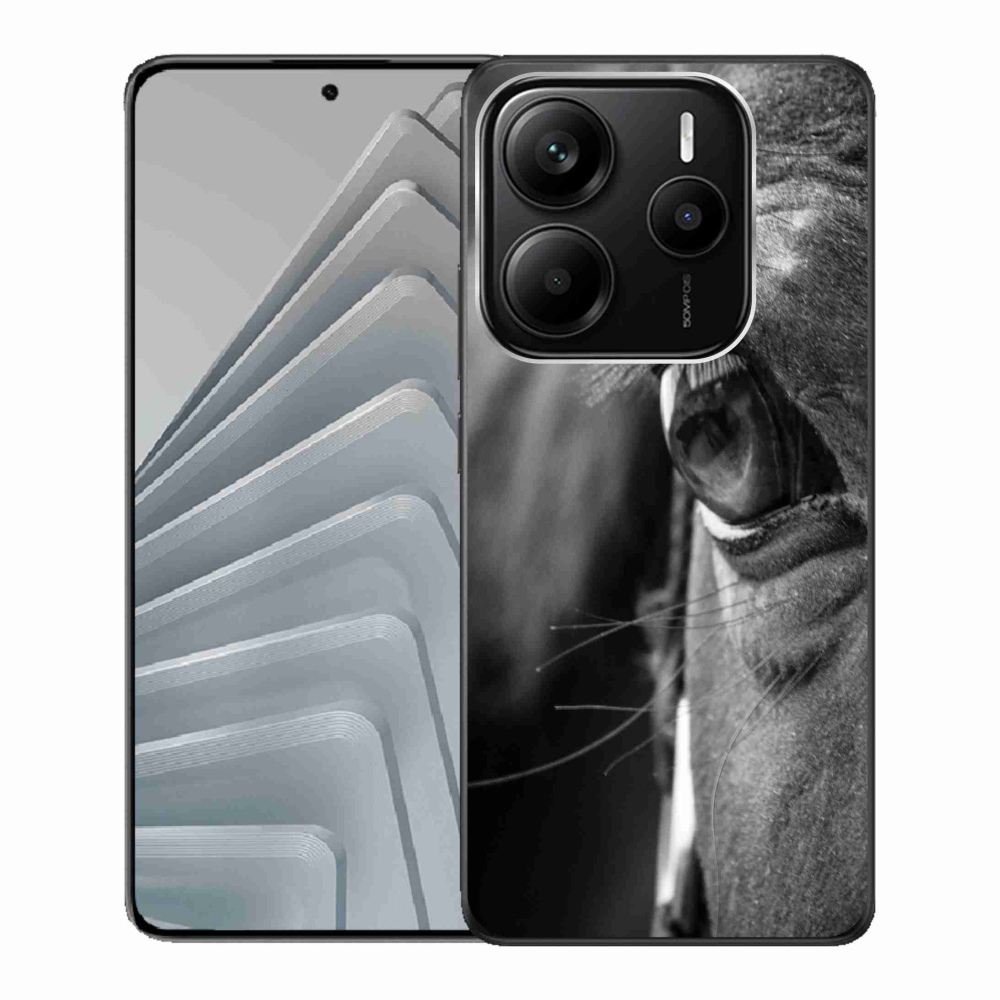 Gél borítás mmCase a Xiaomi Redmi Note 14 5G számára - ló nézet