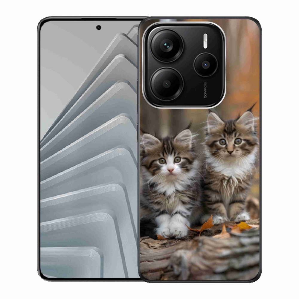 Gél borítás mmCase a Xiaomi Redmi Note 14 5G-hez - cat duo 3