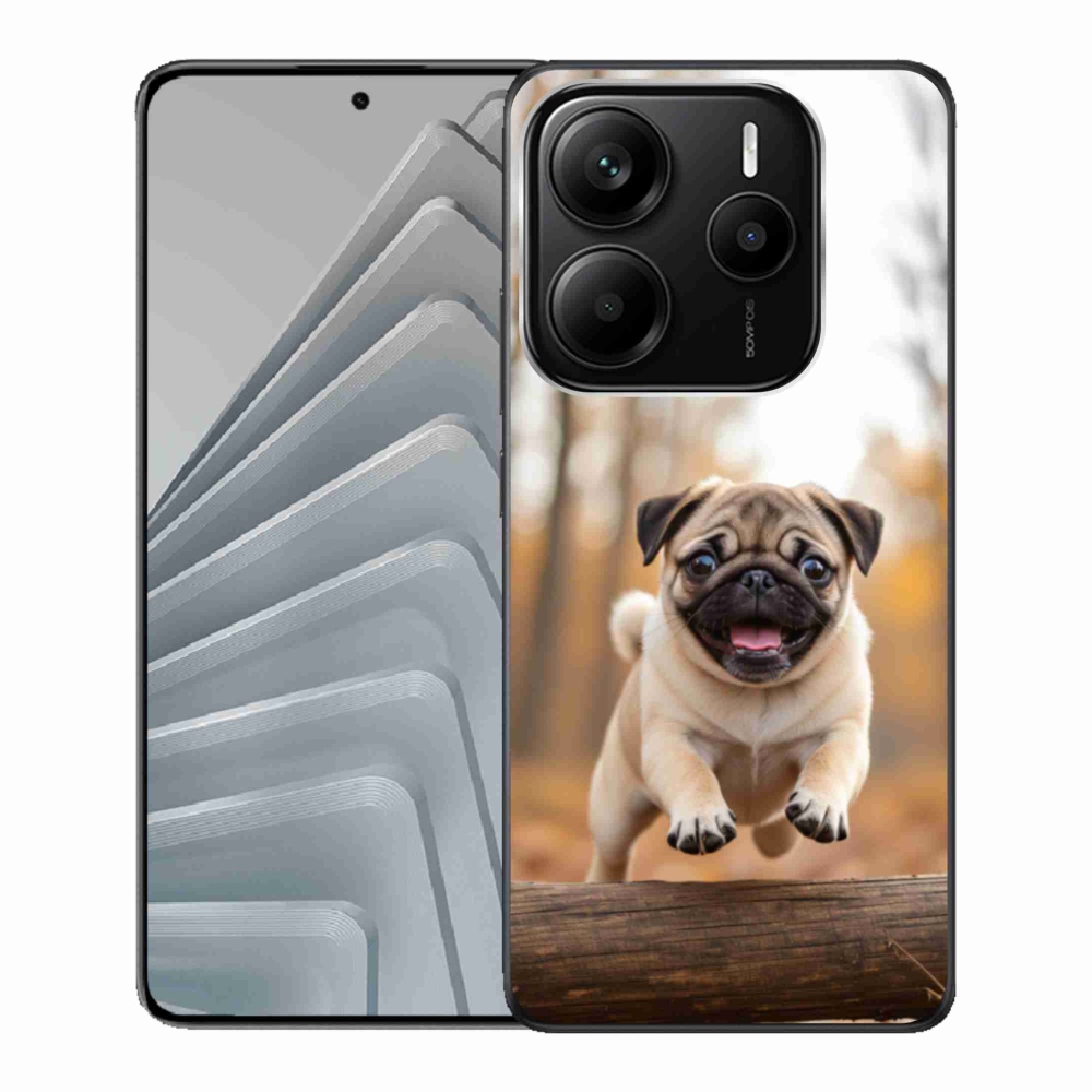 Gél borító mmCase a Xiaomi Redmi Note 14 5G-hez - mopsz 2