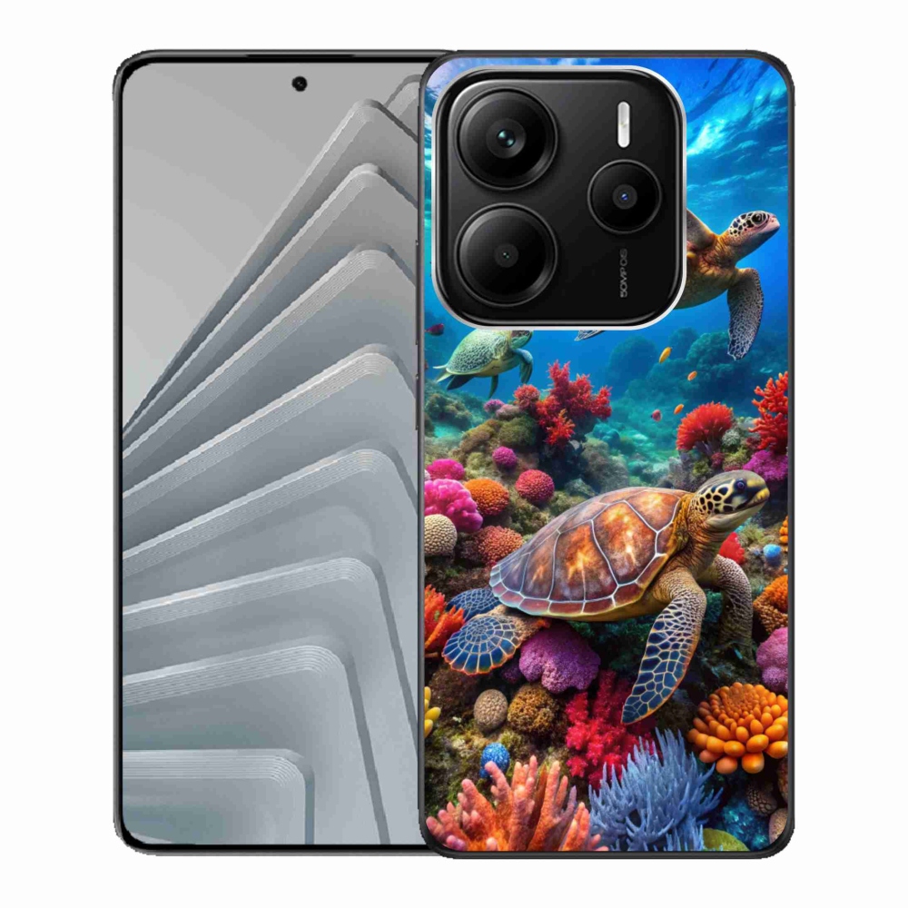 Gél borítás mmCase a Xiaomi Redmi Note 14 5G-hez - Sea World 2