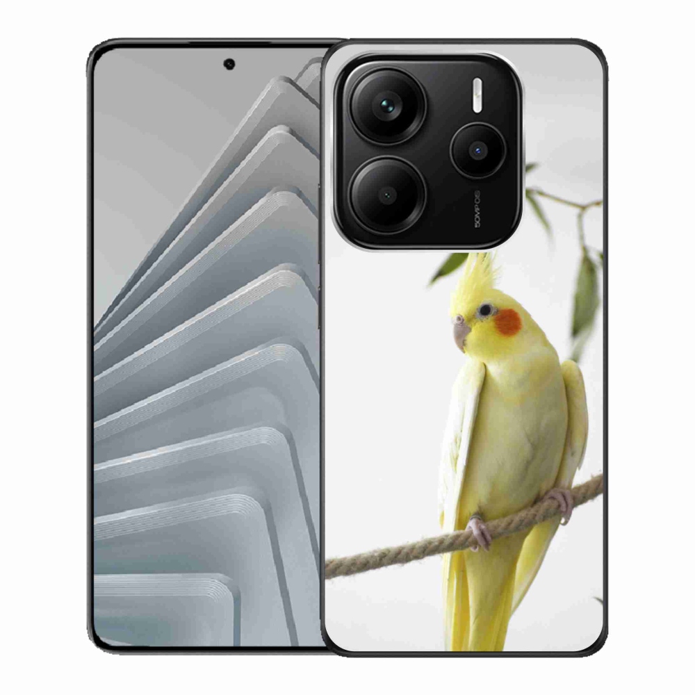 Gél borítás mmCase for Xiaomi Redmi Note 14 5G - papagáj korela chocholatá