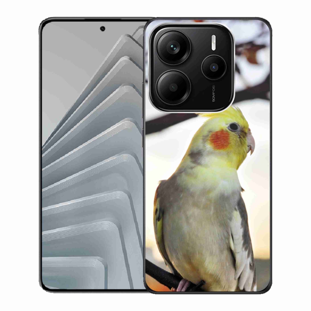 Gél borítás mmCase a Xiaomi Redmi Note 14 5G-hez - papagáj korela