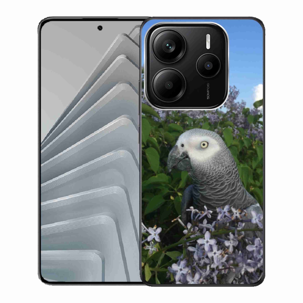 Gél borítás mmCase a Xiaomi Redmi Note 14 5G-hez - papagáj jacco