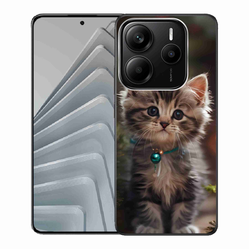 Gél borító mmCase a Xiaomi Redmi Note 14 5G számára - aranyos cica 11