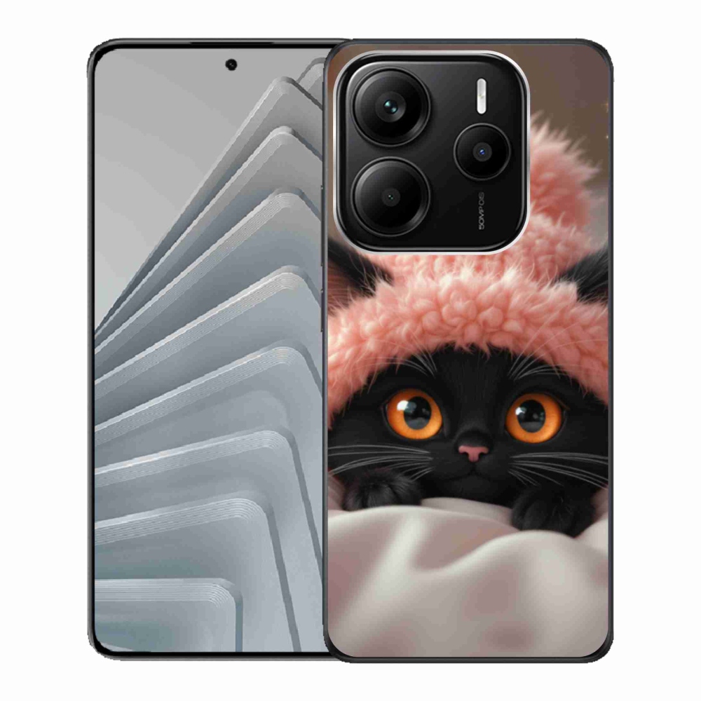 Gél borító mmCase a Xiaomi Redmi Note 14 5G számára - aranyos cica 7