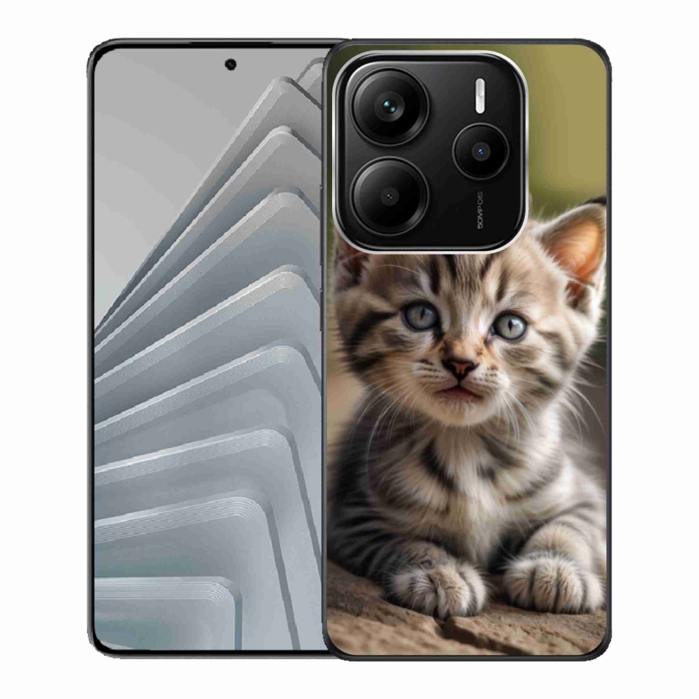 Gél borító mmCase a Xiaomi Redmi Note 14 5G számára - aranyos cica 9