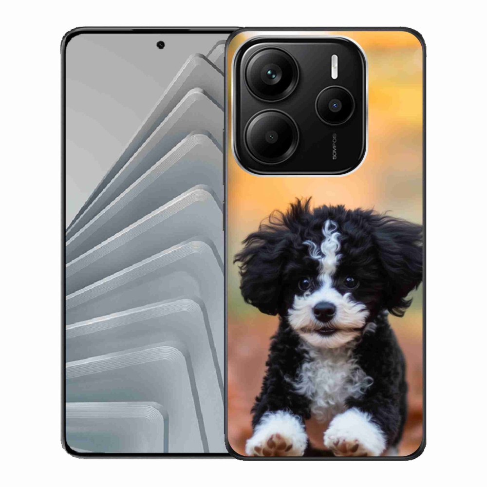 Gél borítás mmCase a Xiaomi Redmi Note 14 5G-hez - aranyos kiskutya 2
