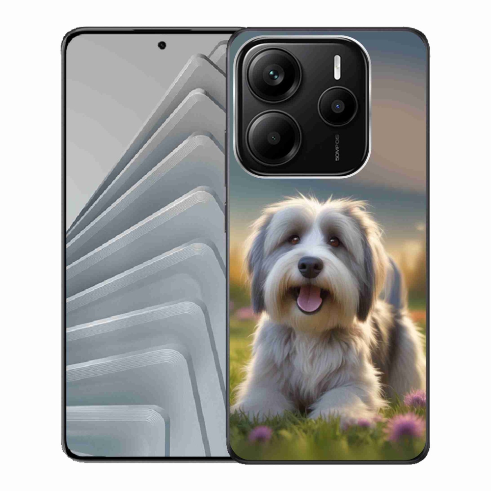Gél borítás mmCase a Xiaomi Redmi Note 14 5G-hez - aranyos Havanna kutya