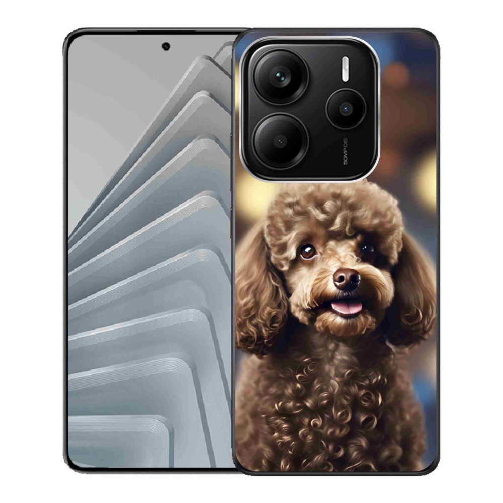 Gél borítás mmCase a Xiaomi Redmi Note 14 5G számára - aranyos uszkár