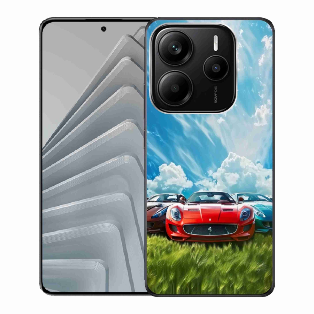 Gél borítás mmCase a Xiaomi Redmi Note 14 5G-hez - sportkocsikhoz