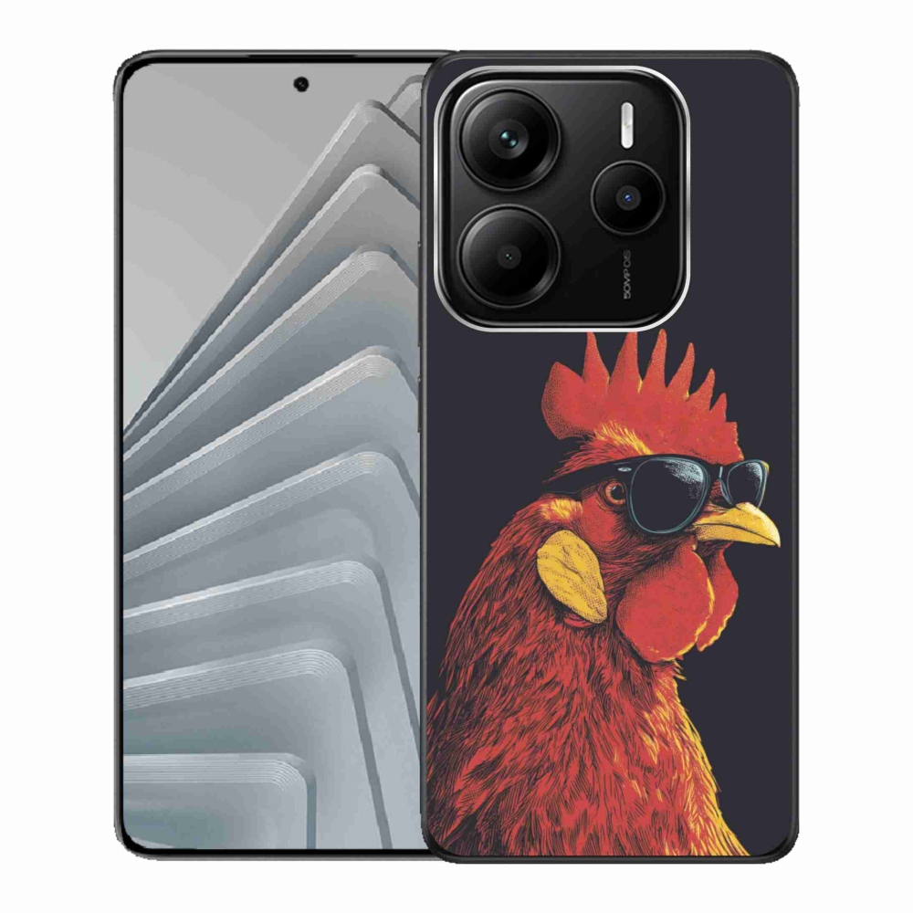 Gél borítás mmCase a Xiaomi Redmi Note 14 5G-hez - stílusos kakas