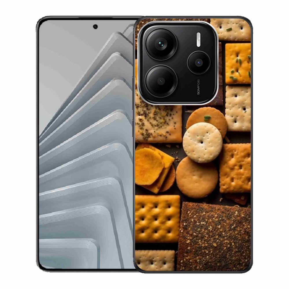 Gél borítás mmCase a Xiaomi Redmi Note 14 5G-hez - kekszek