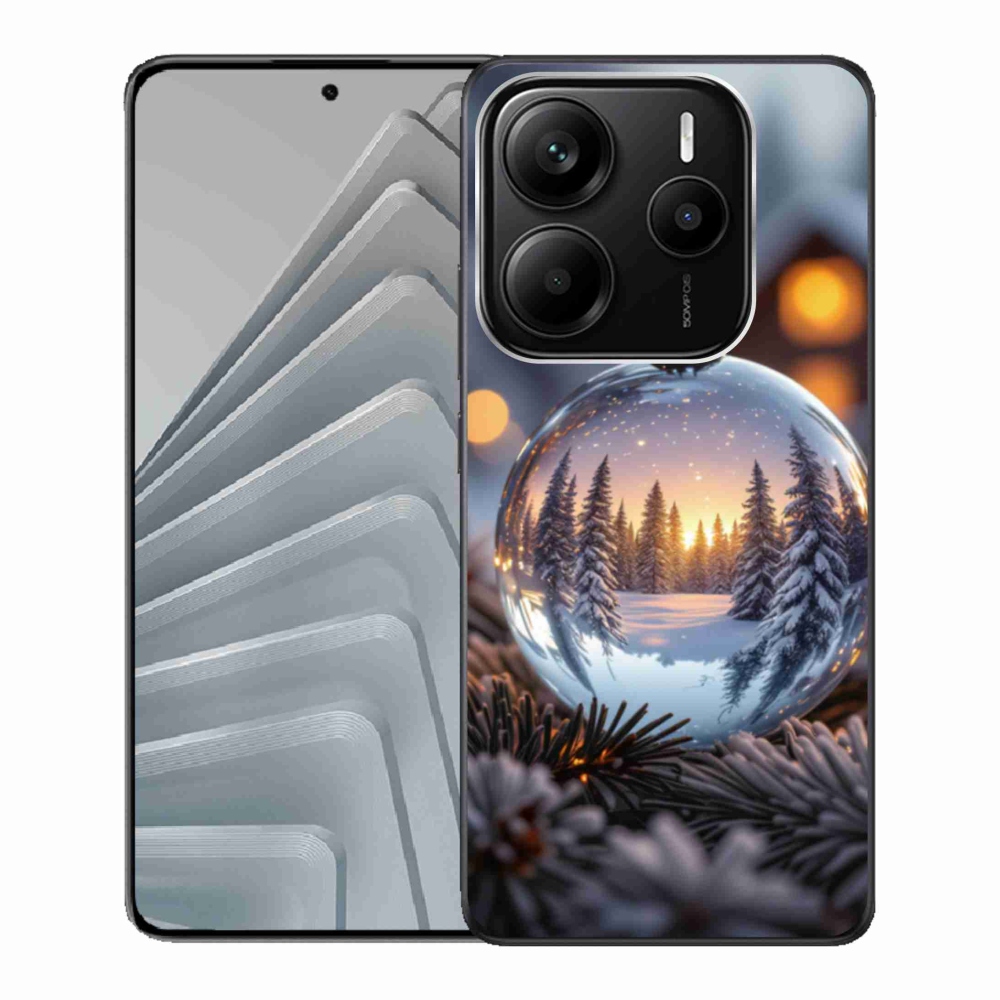 Gél borítás mmCase a Xiaomi Redmi Note 14 5G-hez - karácsonyi dekoráció