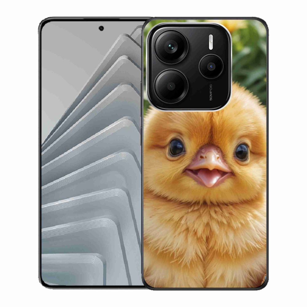 Gél borító mmCase a Xiaomi Redmi Note 14 5G-hez - boldog csaj