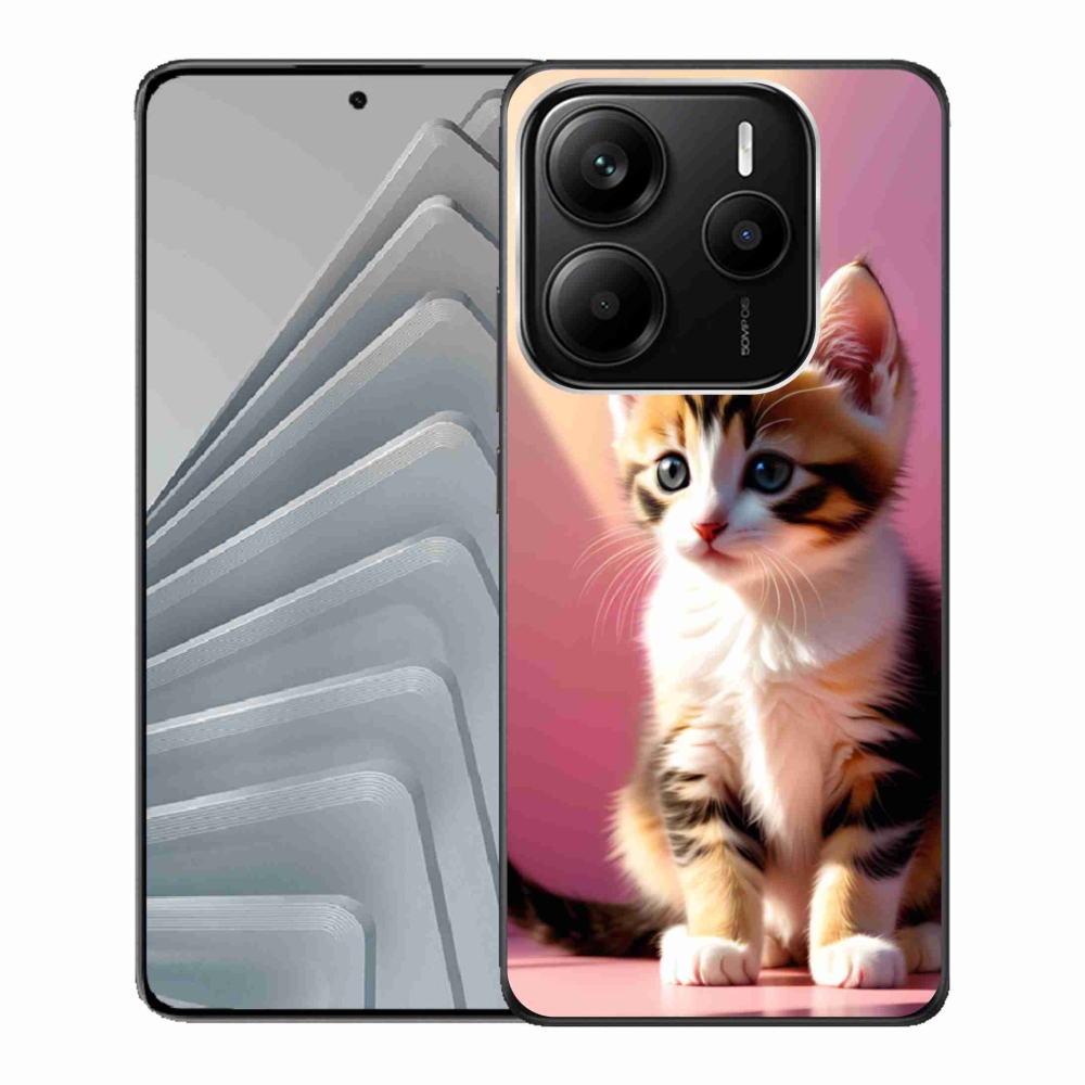 Gél borítás mmCase a Xiaomi Redmi Note 14 5G számára - kíváncsi baba 2