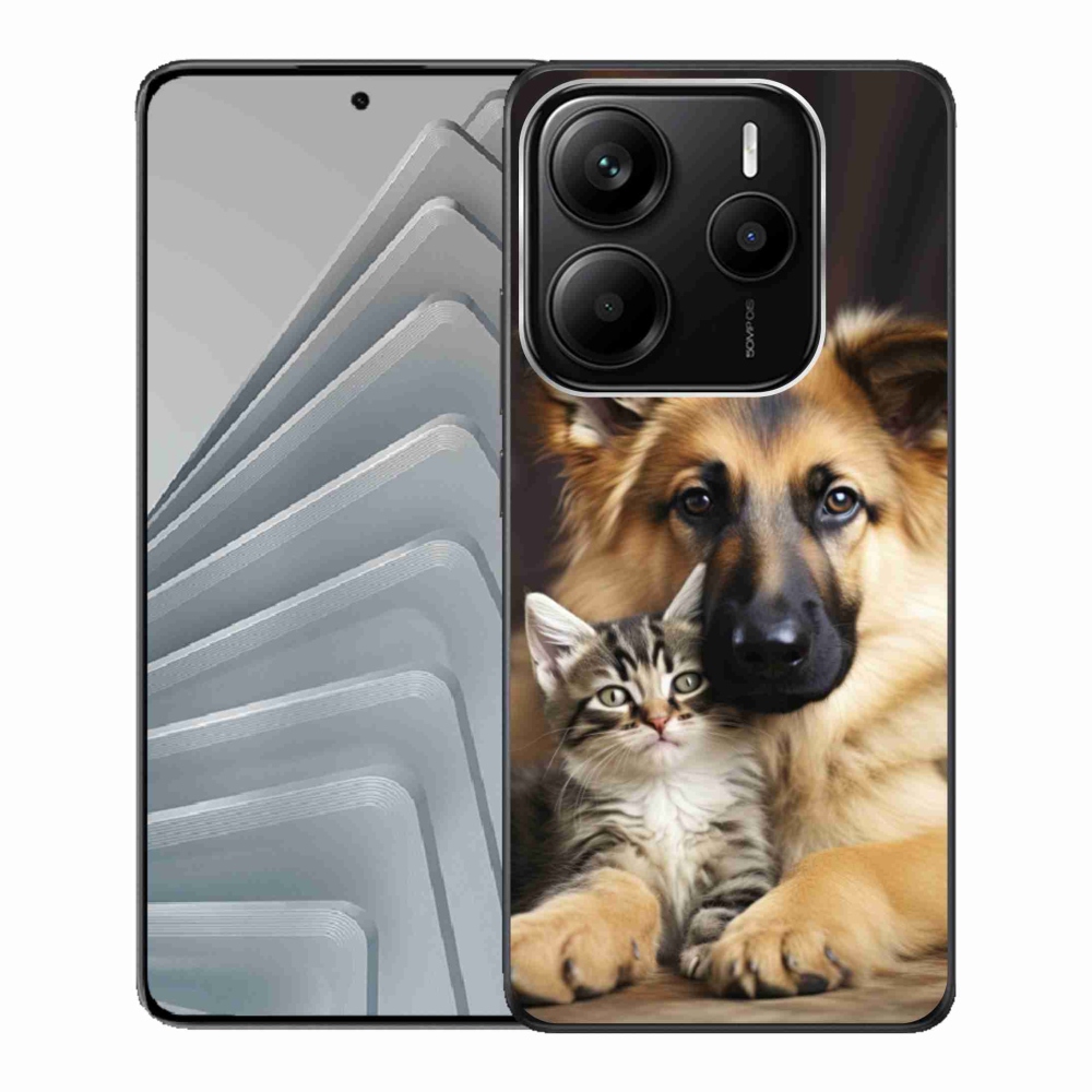 Gél borítás mmCase a Xiaomi Redmi Note 14 5G számára - állatbarátság