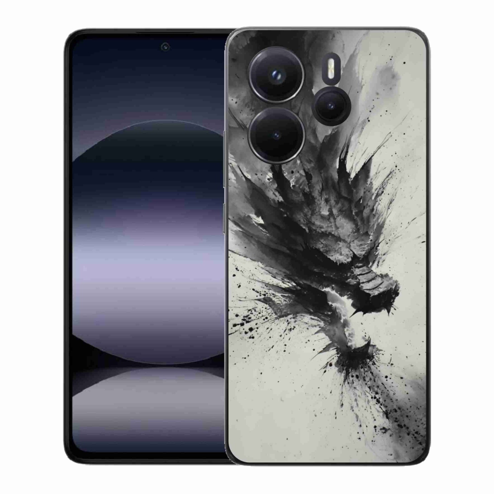 Gél borítás mmCase a Xiaomi Redmi Note 14-hez - absztrakt motívum 32