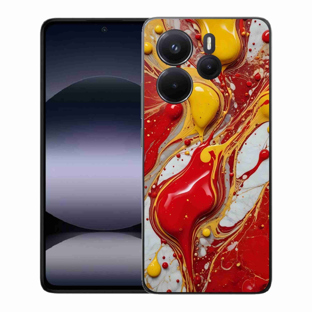 Gél borítás mmCase a Xiaomi Redmi Note 14-hez - absztrakt motívum 42