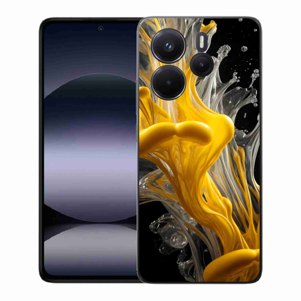 Gél borítás mmCase a Xiaomi Redmi Note 14-hez - absztrakt motívum 48