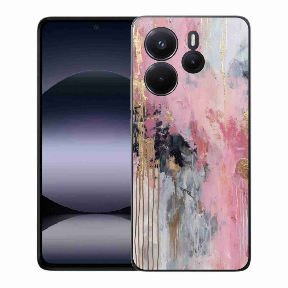 Gél borítás mmCase a Xiaomi Redmi Note 14-hez - absztrakt motívum 49