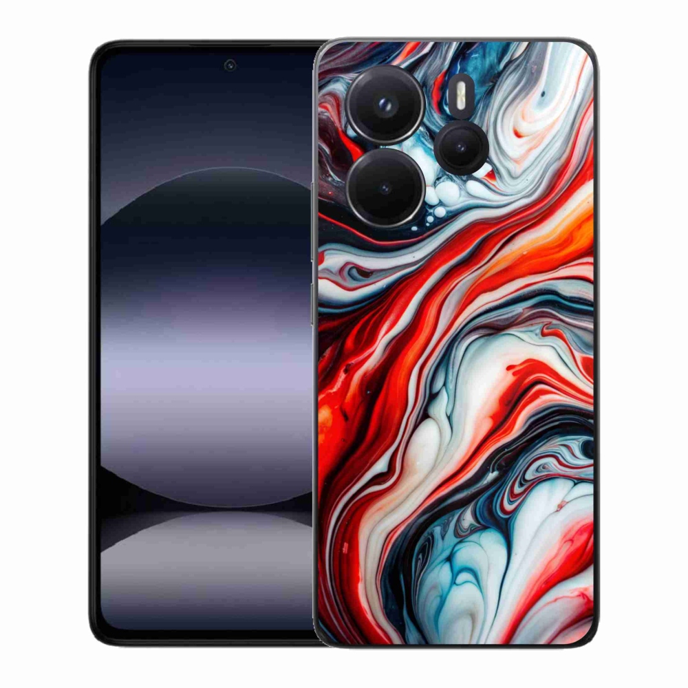 Gél borítás mmCase a Xiaomi Redmi Note 14-hez - absztrakt motívum 63