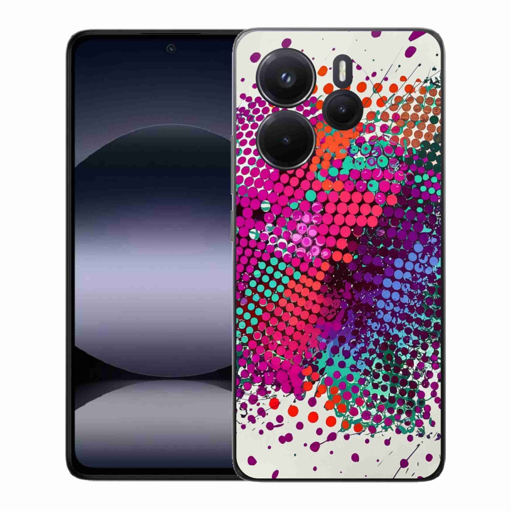 Gél borítás mmCase a Xiaomi Redmi Note 14-hez - absztrakt motívum 65