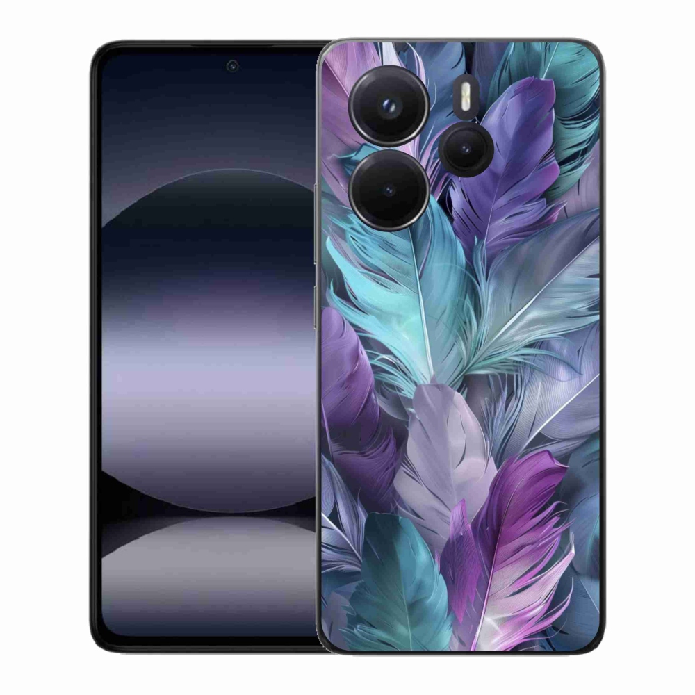 Gél borítás mmCase a Xiaomi Redmi Note 14-hez - színes toll 2