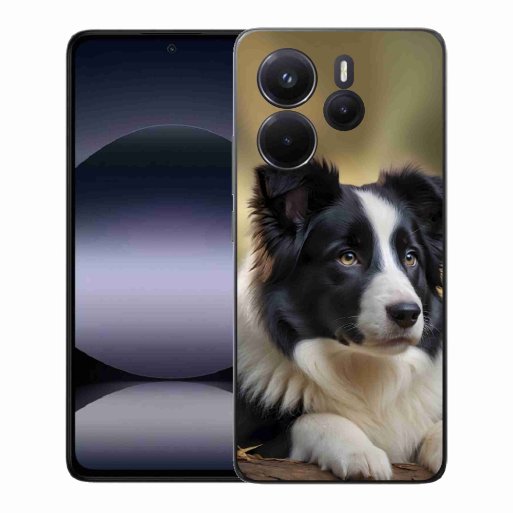 Gél borító mmCase a Xiaomi Redmi Note 14-hez - border colie 2