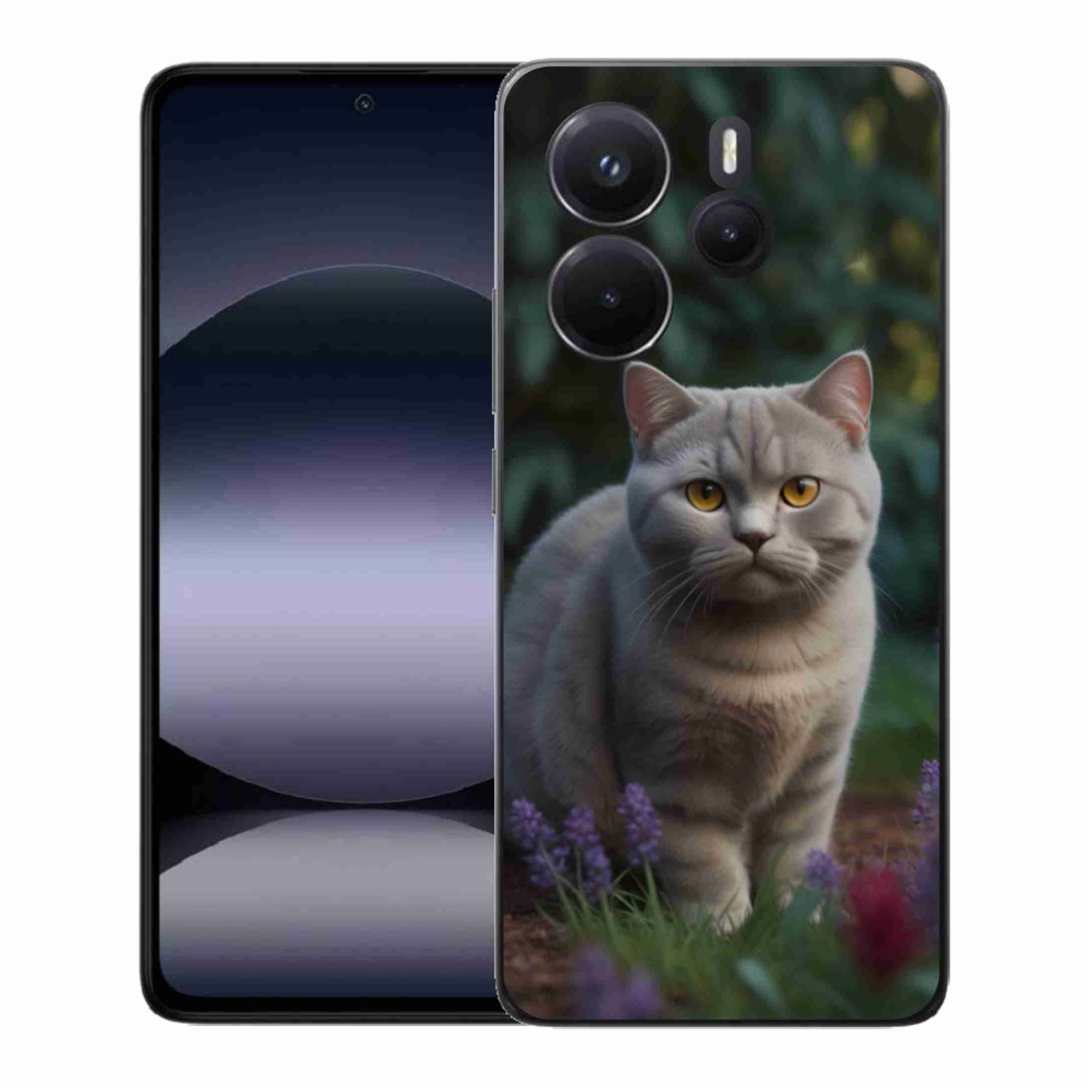 Gél borítás mmCase a Xiaomi Redmi Note 14-hez - brit macska