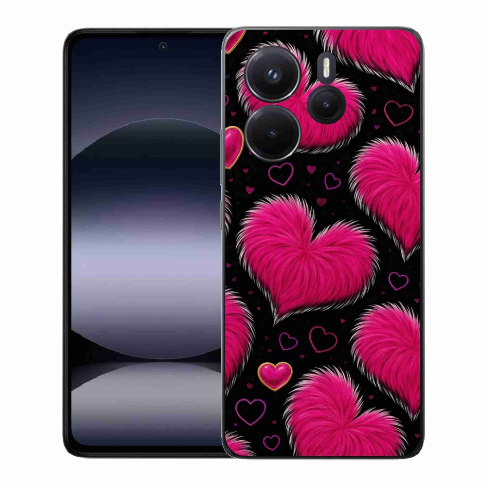 Gél borítás mmCase a Xiaomi Redmi Note 14-hez - puha szív