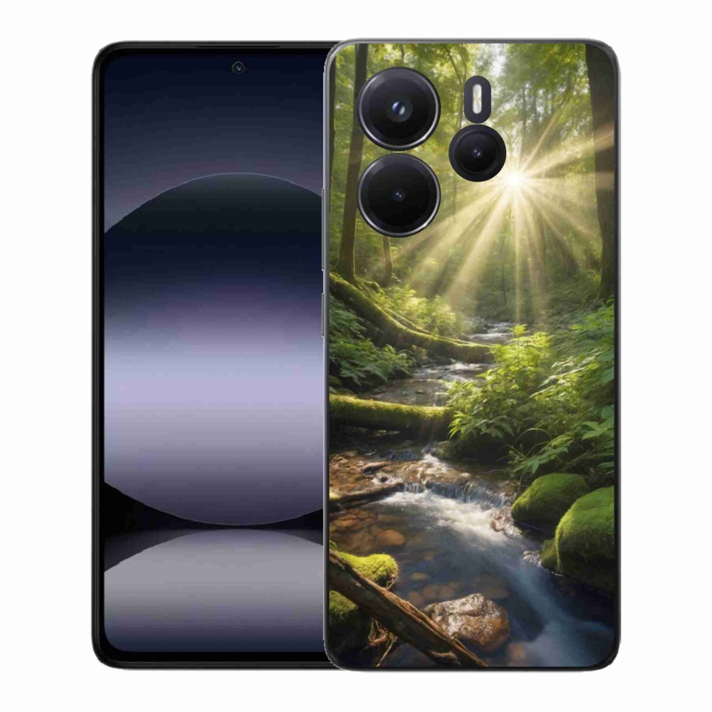 Gél borító mmCase a Xiaomi Redmi Note 14-hez - az erdő mélysége