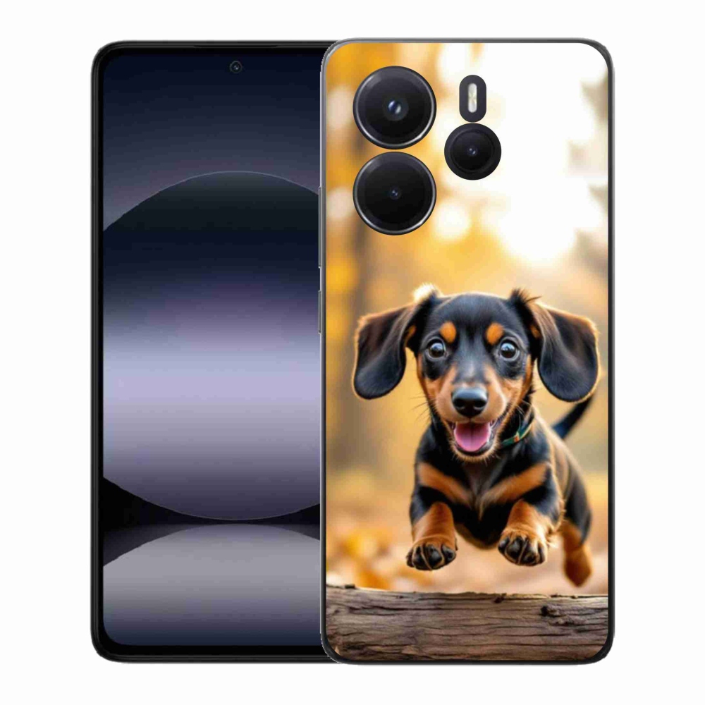 Gél borítás mmCase a Xiaomi Redmi Note 14-hez - tacskó 2