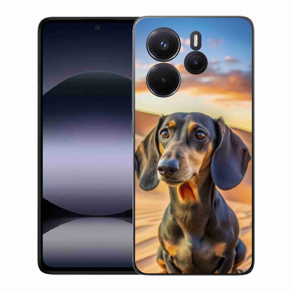 Gél borítás mmCase a Xiaomi Redmi Note 14-hez - tacskó 3