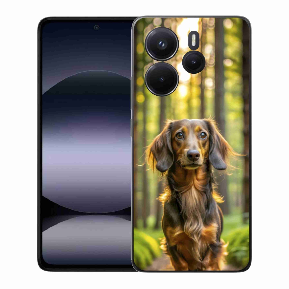 Gél borítás mmCase a Xiaomi Redmi Note 14-hez - tacskó 4