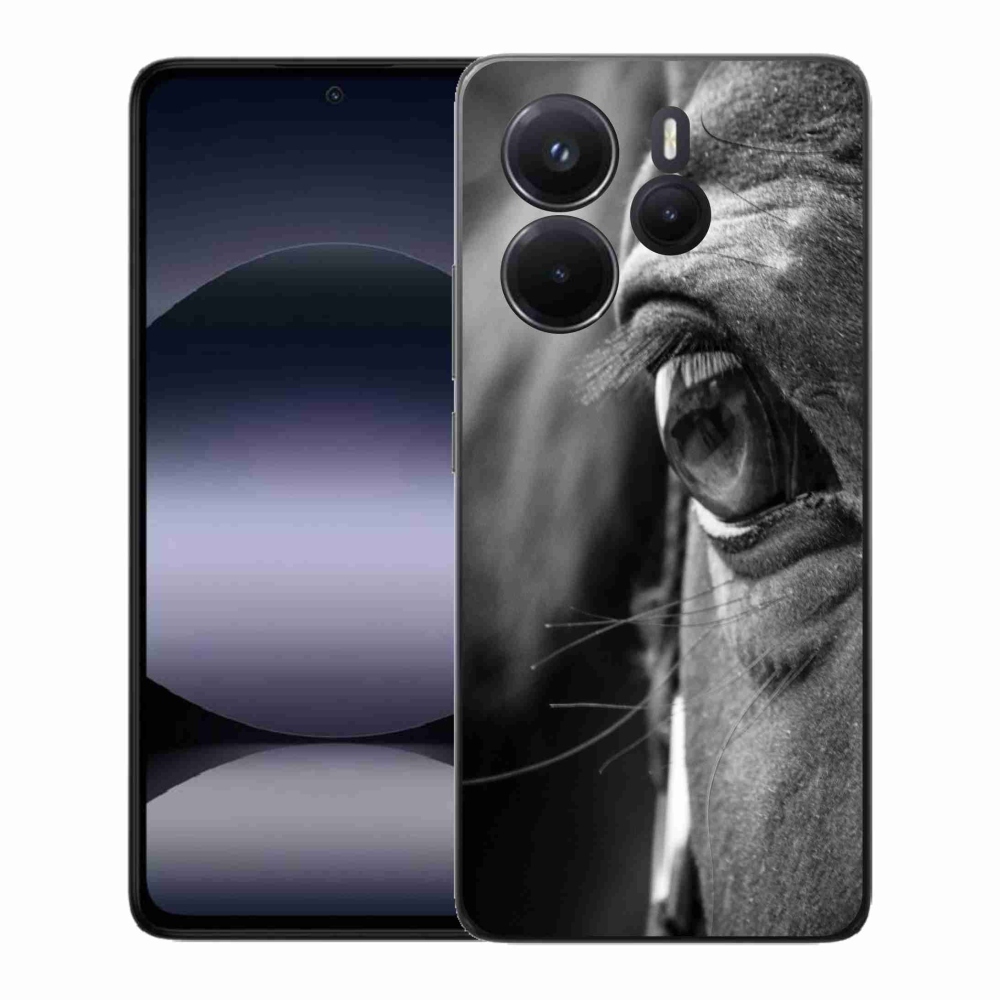 Gél borítás mmCase a Xiaomi Redmi Note 14-hez - ló nézet
