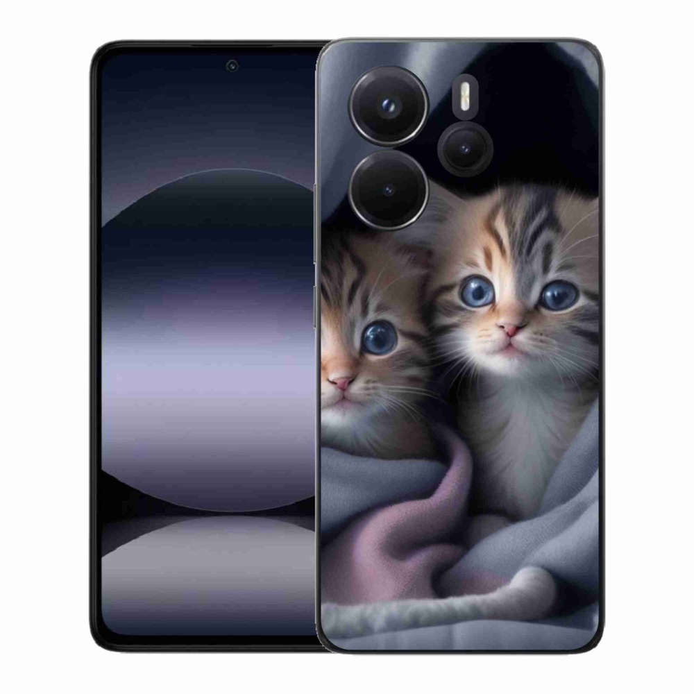 Gél borítás mmCase a Xiaomi Redmi Note 14-hez - cat duo 2