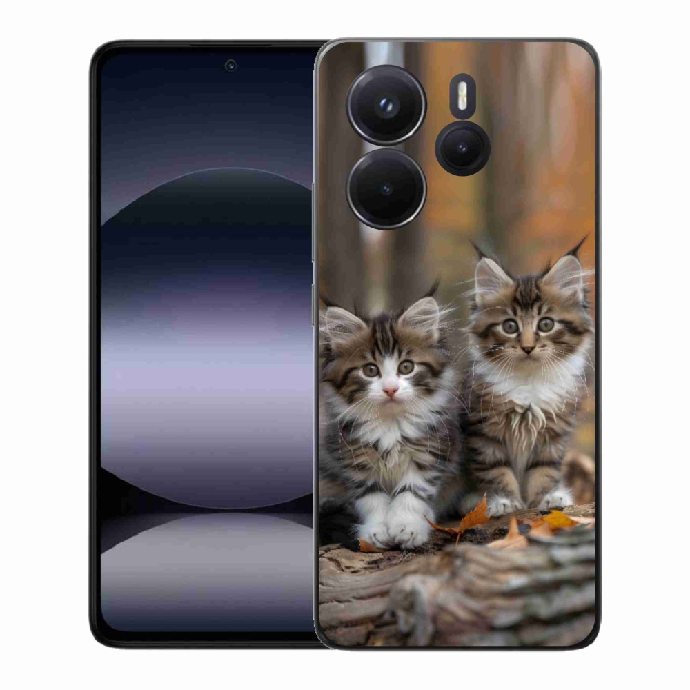 Gél borítás mmCase a Xiaomi Redmi Note 14-hez - cat duo 3