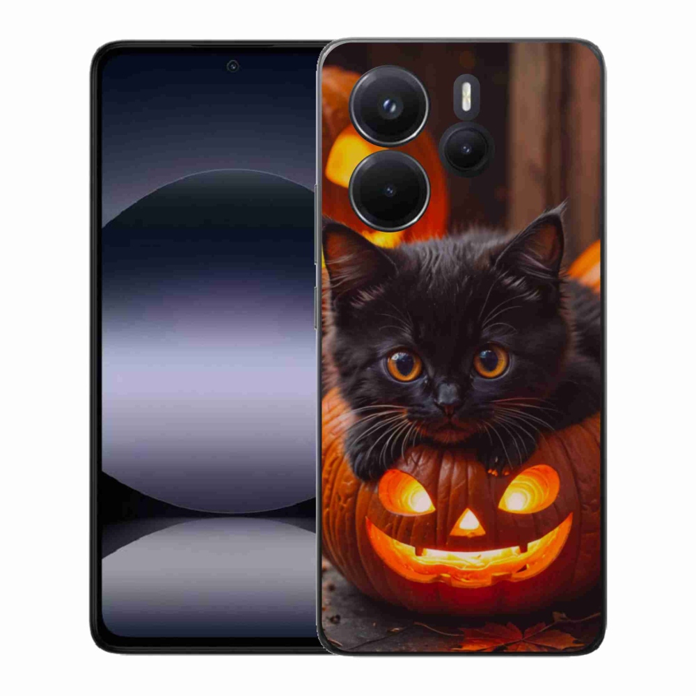 Gél borítás mmCase a Xiaomi Redmi Note 14-hez - cica és tök